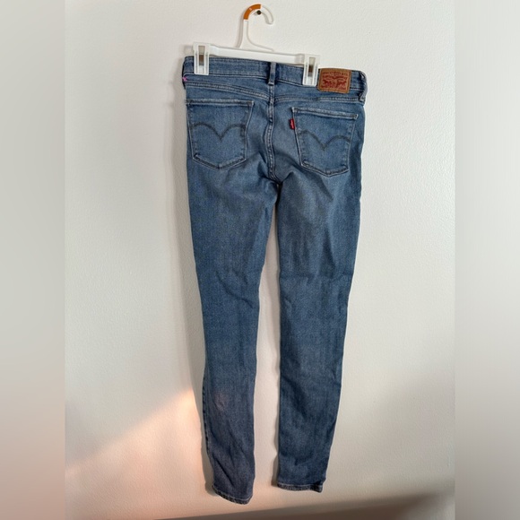 Levi’s 711 skinny jeans with rips - Picture 2 of 2